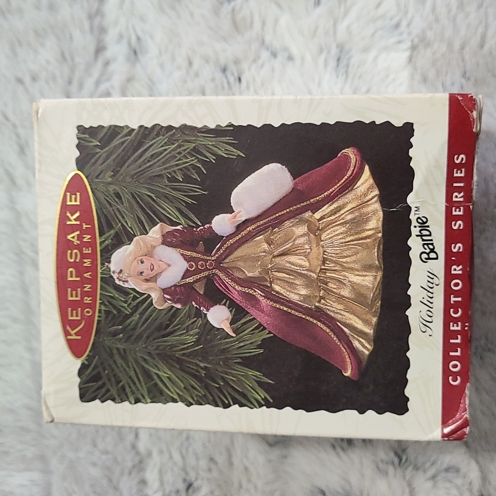1996 Holiday Barbie Hallmark Keepsake Ornament